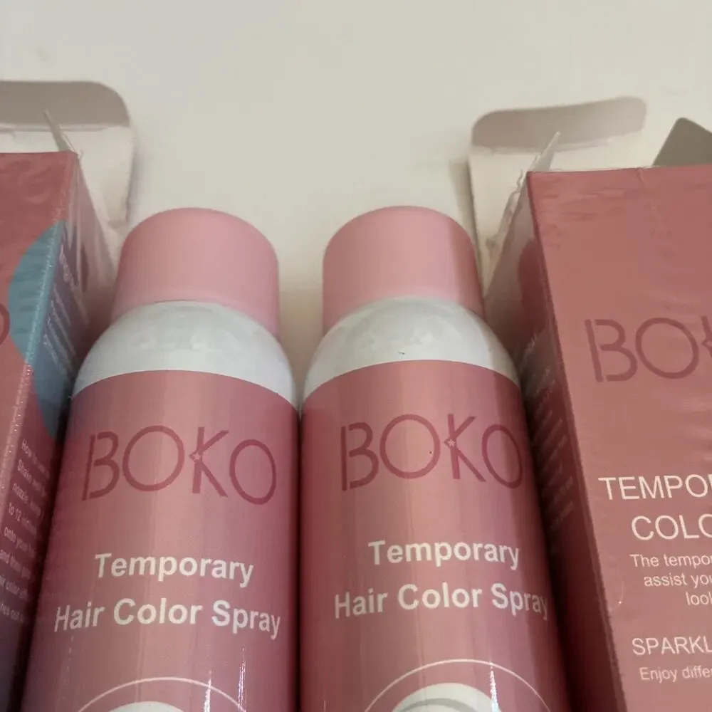 Lot Of 2 Temporary Hair Color Spray 5.07 fl oz Ice Dating Dye Washable Halloween